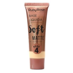 Base Líquida Soft Matte Bege Ruby Rose